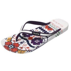 Frida Kahlo Flip Flop Sandals Size US 5